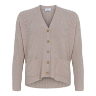 ALLUDE CARDIGAN CASHMERE LYS SAND