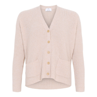 ALLUDE CARDIGAN CASHMERE LYS SAND