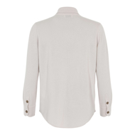 ALLUDE CASHMERE POLO CARDIGAN LYS SAND